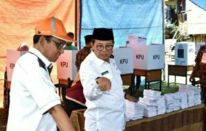Tinjau Pemungutan Suara, Fachrori Apresiasi Partisipasi Masyarakat di Pemilu