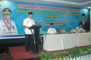 Sekda Berharap Koperasi di Provinsi Jambi Dapat Menyerap Tenaga Kerja