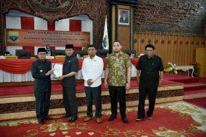 Fachrori Sampaikan Nota Pengantar RAPBD 2020