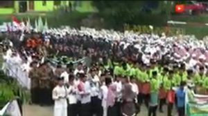 Pawai Peringatan Hari Satri Nasional 2019 Di Kabupaten Merangin Meriah
