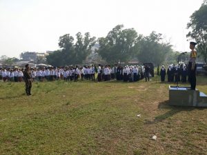 Kapolres Sarolangun Irup Peringatan Hari Santri Ke V di Singkut
