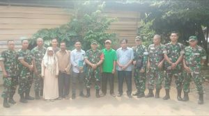 Bank BRI Cabang Sarolangun Gandeng Kodim 0420/ Sarko Dalam Kegiatan Bedah Rumah