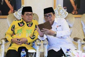 Gubernur Jambi Anggarkan Bantuan dan Fasilitasi Kesepakatan PMI, DMI dan LPP TVRI Untuk Masyarakat