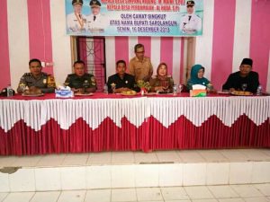 Camat Lantik Pjs Kades Simpang Nibung dan Perdamaian
