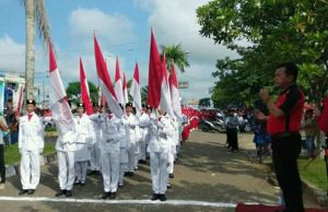 Pawai Budaya HUT Merangin Ke-70 Berjalan Meriah