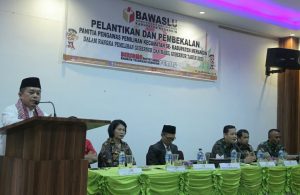 Sebanyak 72 Anggota Panwascam Kab Merangin di Lantik