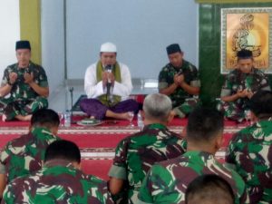 Kodim 0420/ Sarko Laksanakan Doa Bersama Sambut Tahun Baru 2020