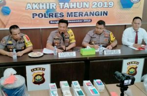 Dibanding Tahun Sebelumnya, Tindak Pidana Di Merangin Tahun 2019 Menurun
