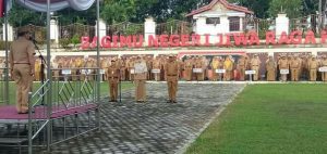 Al Haris : ASN Pemkab Merangin Harus Disiplin Dalam Berpakaian Dan Harus Memasang Atribut
