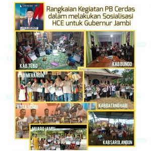 Sebagai Relawan HCE, PB Cerdas Terus Kembangkan Sayapnya