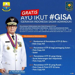 Fachrori Himbau Masyarakat Manfaat Program GISA, Rekam dan Cetak KTP Gratis
