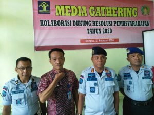 Lapas Kelas IIB Bangko Gelar Media Gathering Dengan Dirjen Kemenkumham RI