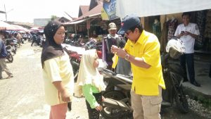 Cegah Virus Corona Golkar Kabupaten Sarolangun Berbagi Masker