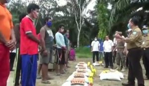Sebanyak 338 KK (SAD) Dapat Bantuan Sembako Dari Pemkab Merangin