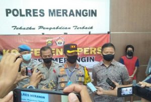 5 Orang Terduga Pembakar Posko Covid-19 dan Perusak Kantor Desa Air Batu Di Tangkap Polisi.