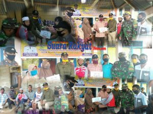 Pemdes Mentawak Baru Antar Langsung Bantuan BLT Kepada Penerima Yang Sakit