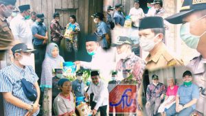 Wabup Bersama Anggota Dewan Antar Langsung Bantuan Beras di Kelurahan Pauh