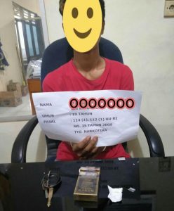 Sat Res Narkoba Polres Merangin Kembali Amankan Satu Orang Terduga  Pelaku Narkoba.