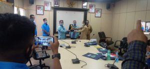 Dapatkan Penghargaan Top BUMD Awards 2020, Obaja : Peran Media Massa Sangat penting.