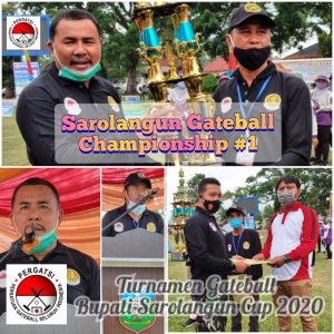 PERGATSI Sarolangun Adakan Turnamen Gateball Bupati Sarolangun Cup 2020