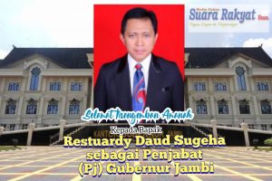 Restuardy Jabat Pj Gubernur Jambi