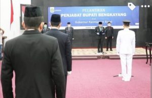 Gubernur Kalbar Lantik Yohanes Budiman Sebagai Penjabat Bupati Bengkayang.