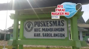 Terpapar Covid-19, Puskemas Mandiangin Ditutup Sementara