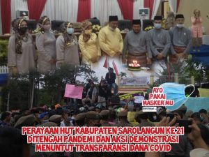 Perayaan HUT Kabupaten Sarolangun ke-21 Ditengah Pandemi COVID-19