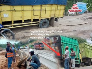 Jalan Darurat di Muara Jangga Dikeluhkan