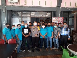 Jaga Sinergitas Antara Media Dan Polri,Kapolres Merangin Silaturahmi Dengan Forwam