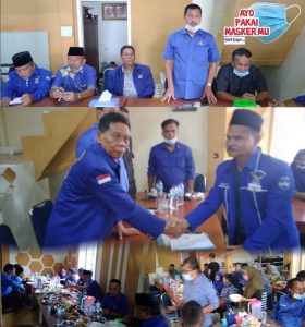 DPC Partai Demokrat, Gelar Rapat Perkenalan Bersama Pengurus Anak Cabang