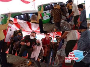 Bupati Muba Launching Mobil Antar Jemput Sidang Difabel (AJESD)