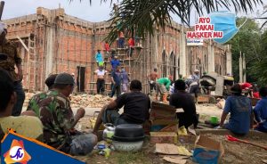 Galang Dana Swadaya, Warga Desa Ini Goro Bangun Masjid