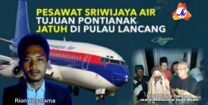 Berikut Daftar Penumpang SJ 182, 1 Orang Warga Lubuk Linggau