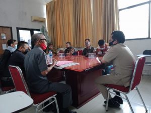 Anggota BPD Aktif Tembawang Bale, Datangi Kantor Dinas Pemdes Landak