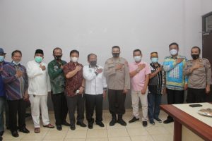 Penandatanganan Dukungan Pembangunan Zona Integritas Bid Humas Polda Kepri Menuju Wilayah Bebas dari Korupsi