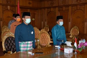 Secara Virtual, Gubernur Jambi Ikuti Rapat Koordinasi Kesiapan Vaksinasi Covid – 19 yang Dibuka Mendagri