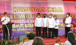 Walikota Dampingi Menko Marves Resmikan Pabrik Pengolahan Limbah di Batam