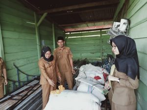 Dinas PMD Muratara Sidak Progres Penggunanaan Dana Desa