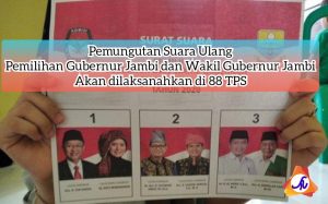 Perolehan Suara Tiga Paslon Akan di Nol di 88 TPS