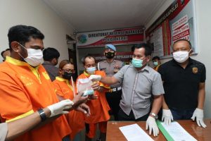 Pemusnahan Barang Bukti Narkotika Jenis Sabu, Pil Ekstasi Dan Ganja Oleh Ditresnarkoba Polda Kepri