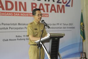 Amsakar Ajak Para Pelaku Usaha Dukung Pemerintah Bangun Batam