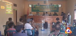 Dandim 0420 Sarko Sosialisasikan Pelaksanaan TMMD Ke-111 di Di Desa Bukit Beringin