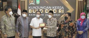 Wakil Walikota BatamTerima Kunjungan BLUD DPD RI