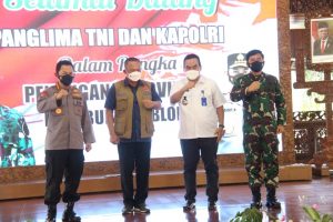 Panglima dan Kapolri Ingatkan Forkompimda Blora Waspadai Lonjakan Kasus ga di Covid-19