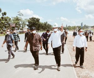 Tinjau Penataan Simpang Tembesi dan Basecamp, Wako Batam :Alhamdulillah Berjalan Sesuai Rencana