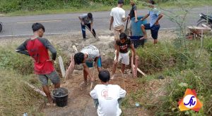 Pemuda Dusun Terusan Kembali Lakukan GoRo di TPU