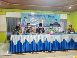 Pemdes Sungai Gedang Gelar MusDes RKPDes 2022