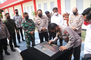 Peresmian Gedung Pelayanan Terpadu Polresta Barelang