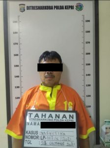 Ditresnarkoba Polda Kepri  Amankan Pemilik Narkoba Jenis Sabu